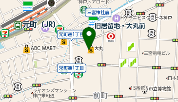 ロクシタン神戸大丸店の地図画像