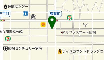 フルーツショップたけだの地図画像