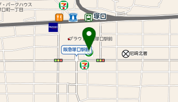 あまがさき環境オープンカレッジの地図画像
