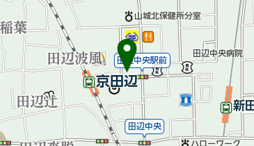 白水舎 京田辺店の地図画像