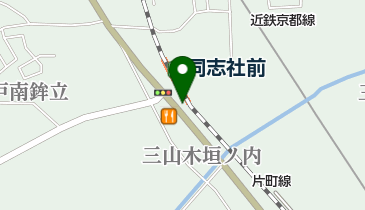 シカゴピザ京田辺店の地図画像