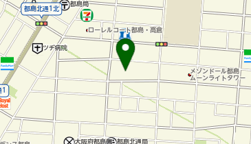 子ロバ乳児園の地図画像