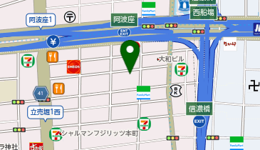 パークサイドスタジオの地図画像