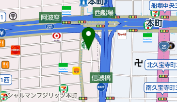 京王観光株式会社 大阪支店の地図画像