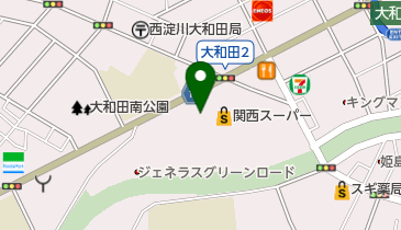 パレットメラード大和田店の地図画像