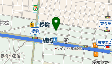 東中本みらい保育園の地図画像