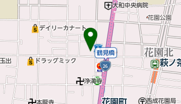 新興靴店の地図画像