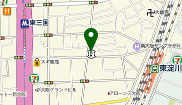 北おおさか信用金庫 東淀川支店の地図画像