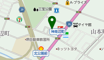 高原自動車工業株式会社堺第二工場の地図画像