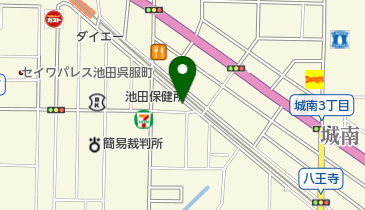 HAIRSALONRIDEの地図画像