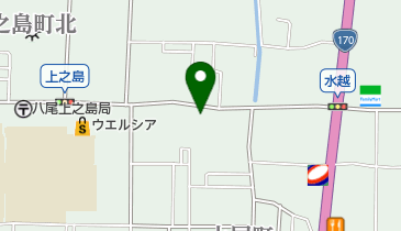 かわい動物病院の地図画像