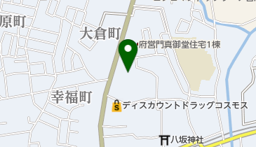 門真市役所 保健福祉部 健康増進課 管理・医療グループの地図画像