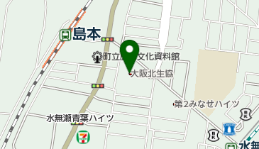 愛菜島本店の地図画像
