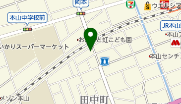 ヘアーデザインアトリエYU-Kの地図画像