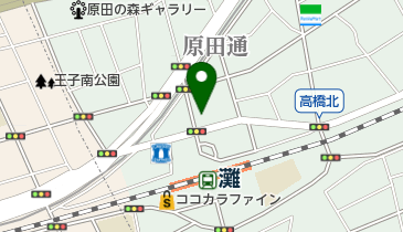 flowerの地図画像