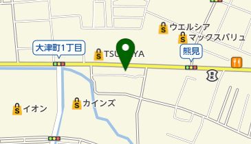 手もみ屋本舗姫路大津店の地図画像