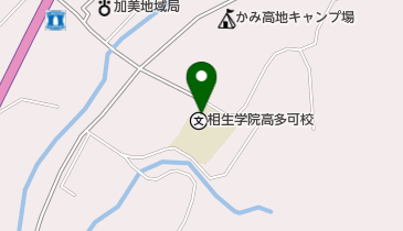 相生学院高校多可校の地図画像