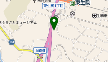 パルファン美容室の地図画像