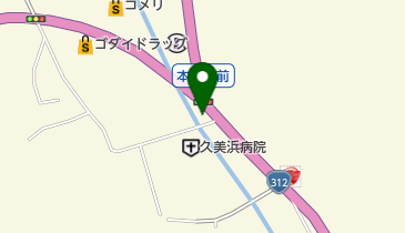 バーバーミヤモトの地図画像