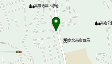 髪蔵の地図画像