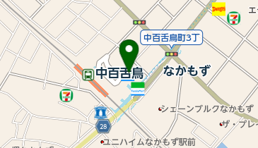 ECC外語学院 中もず校の地図画像