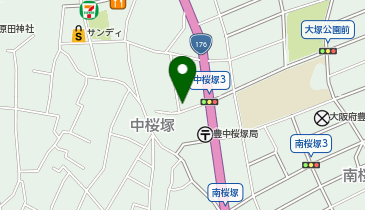 ひふみキッチンの地図画像
