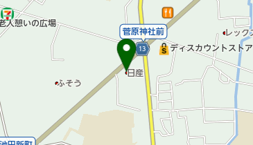 日産大阪販売株式会社寝屋川店の地図画像