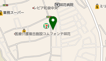 制服の店マスダの地図画像