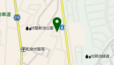 大阪陶庵の地図画像