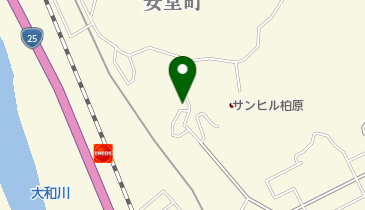 山常園ヴァインステッケの地図画像