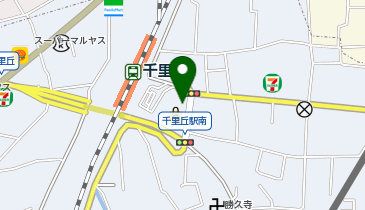 千里丘整骨院鍼灸院の地図画像