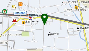 テニスの森フォレストの地図画像