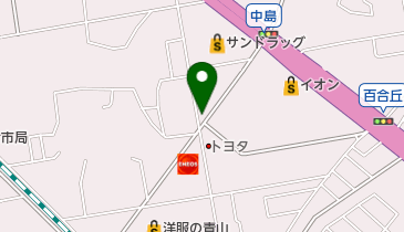 ごうだ整骨院の地図画像