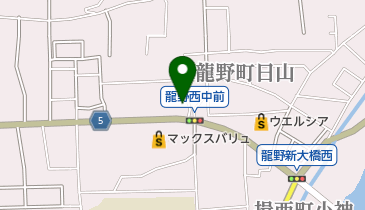 あきら整骨院たつの店の地図画像