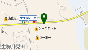 韓国家庭料理・焼肉あずまの地図画像