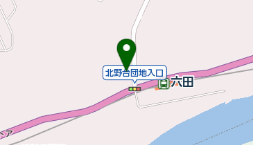 松屋本店北野店の地図画像