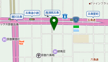 メモリー理容室の地図画像