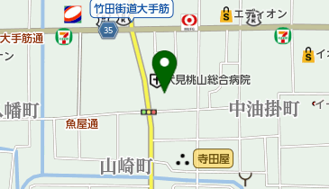 西岸寺の地図画像