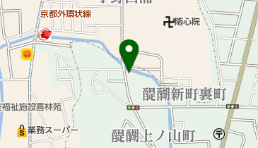 すず薬局 醍醐店の地図画像