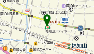 JR西日本不動産開発株式会社福知山総合事務所の地図画像
