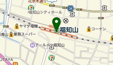 株式会社日本旅行TiS福知山支店の地図画像