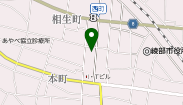 フジムラ宝石・時計・メガネの地図画像