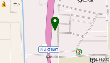 夏秋レオ動物病院の地図画像