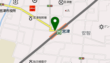 京都丹後鉄道・WILLERTRAINS株式会社 本社の地図画像