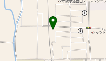 ジュビラン京都西店の地図画像