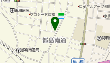 白くま整骨院の地図画像