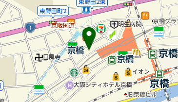 マーチャオ&omega;京橋の地図画像
