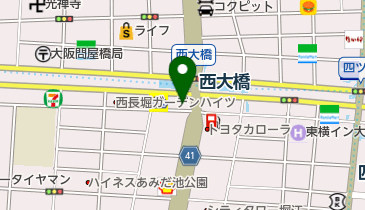 大阪西区鍼灸整骨院の地図画像