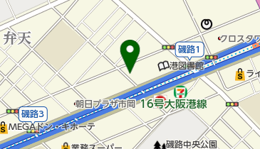 吉鳥弁天町店の地図画像