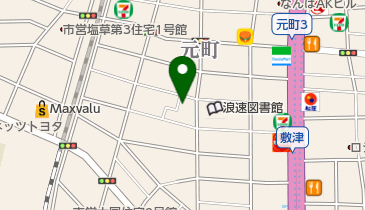 大崎治療室の地図画像